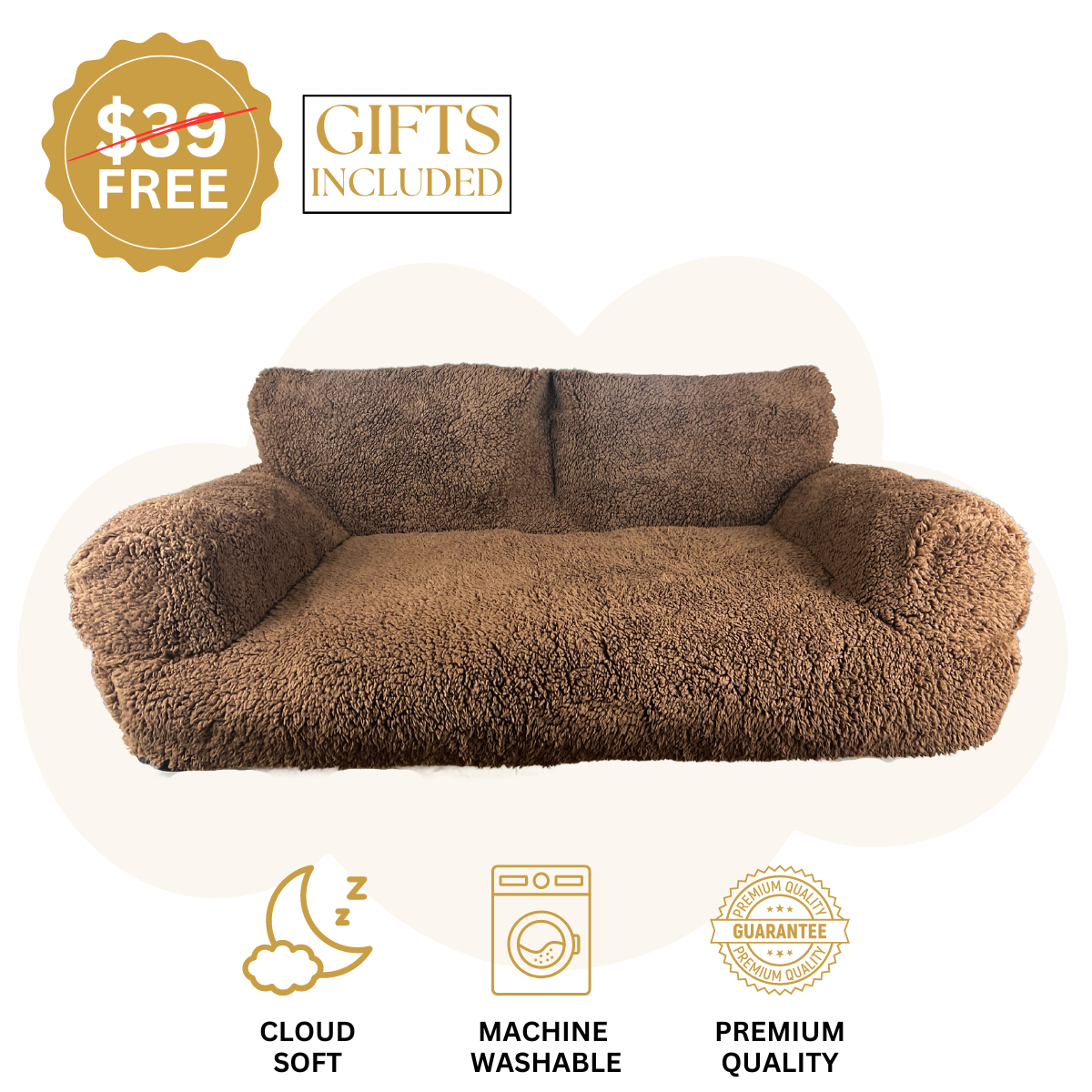 Beruhigendes Haustier Sofabett