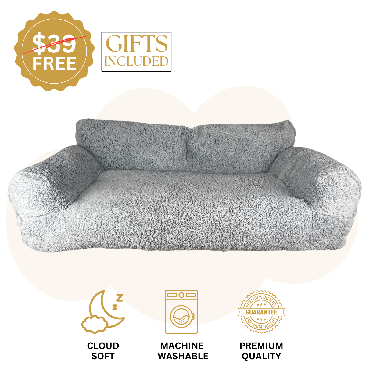 Beruhigendes Haustier Sofabett